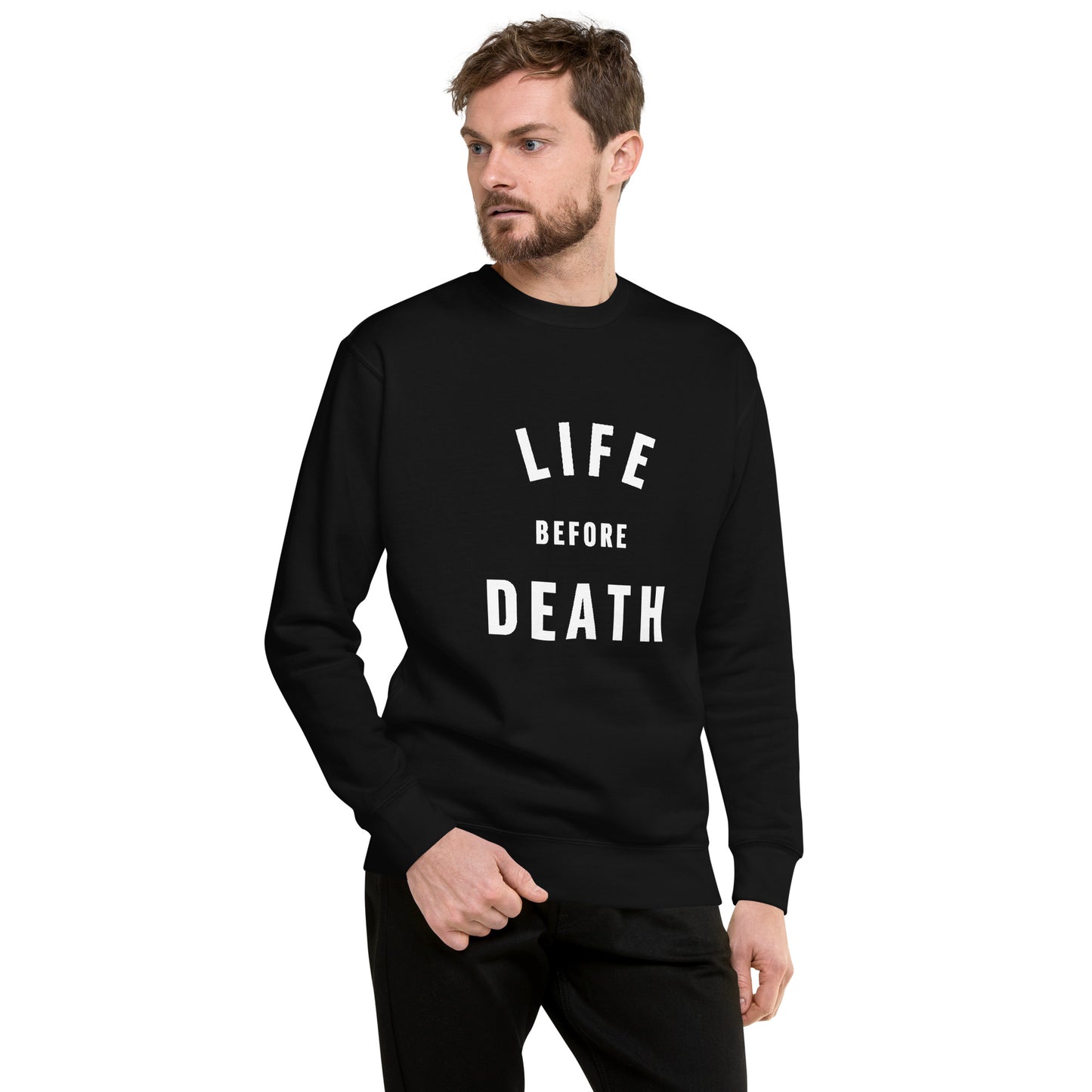 FUCKEDbyDEATH black life before death Unisex Sweatshirt